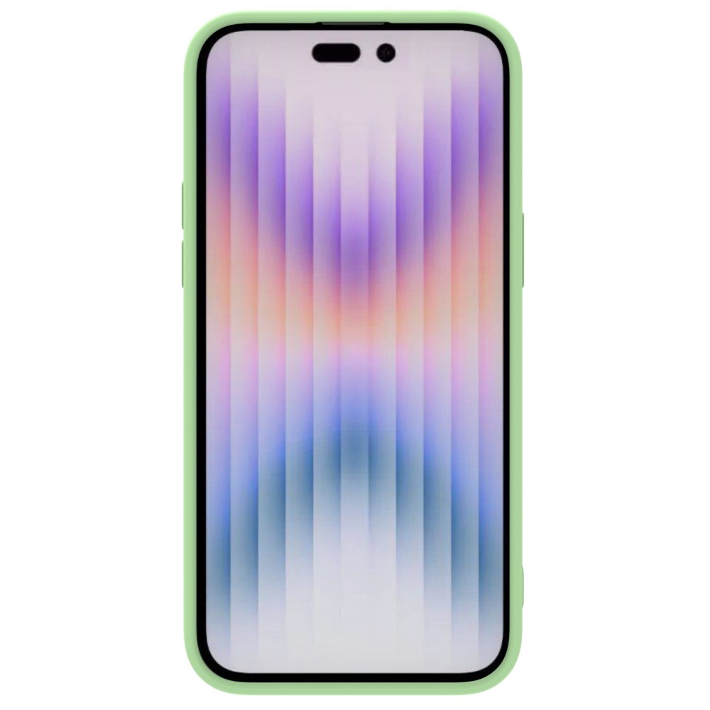 NILLKIN NILLKIN iPhone 14 Pro Skal MagSafe CamShield Silky Liquid Grön