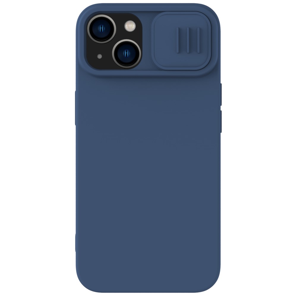 NILLKIN NILLKIN iPhone 14 Skal CamShield Silky Liquid Blå