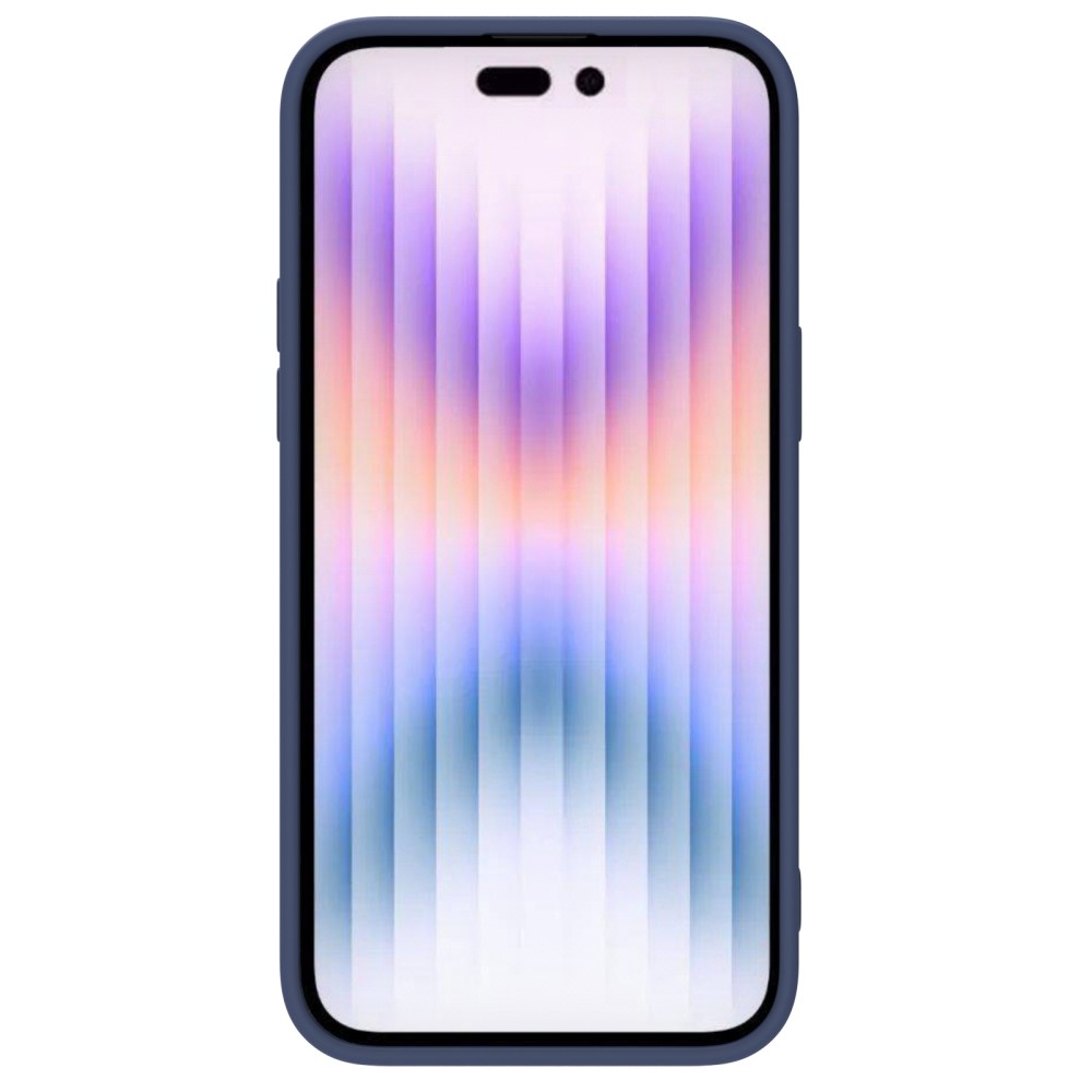 NILLKIN NILLKIN iPhone 14 Pro Skal CamShield Silky Liquid Blå