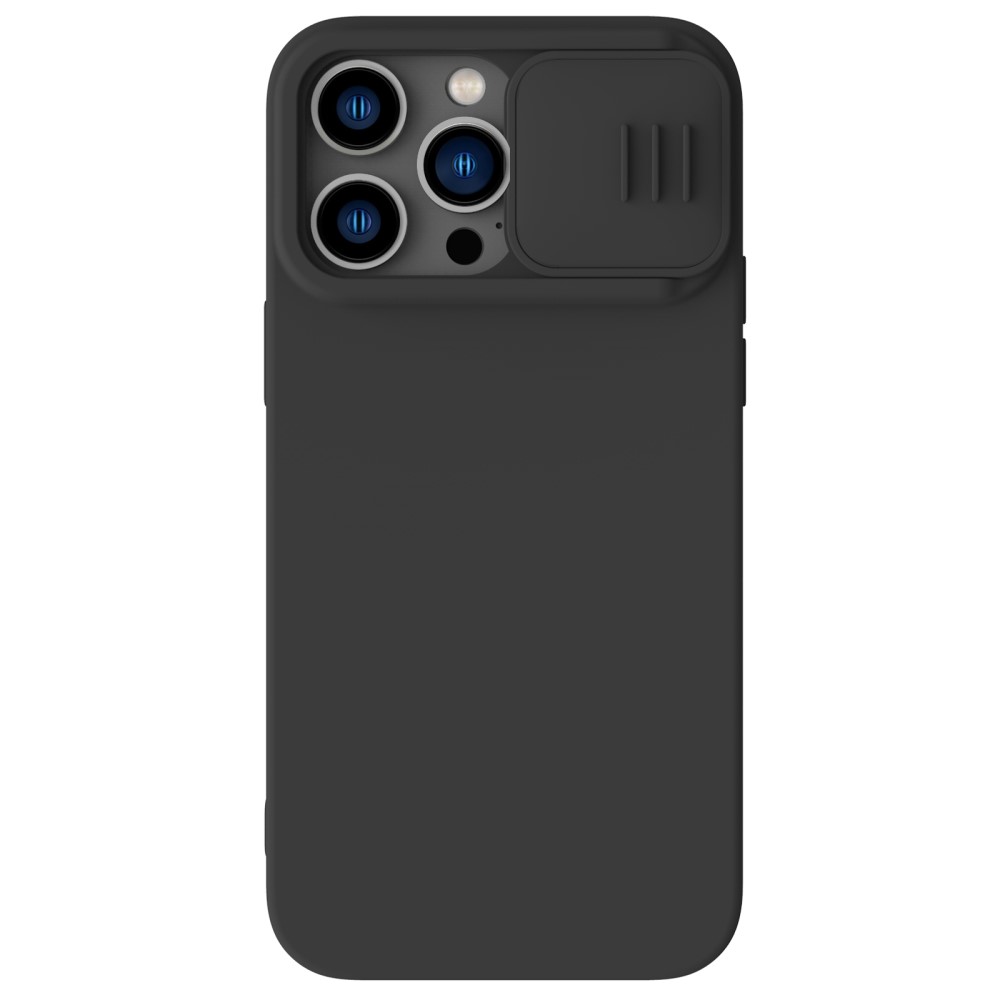 NILLKIN NILLKIN iPhone 14 Pro Skal CamShield Silky Liquid Svart