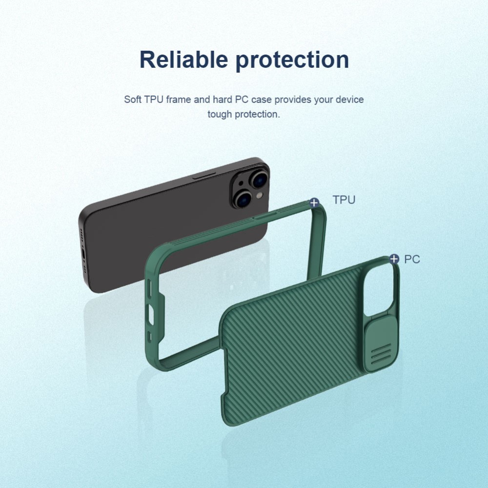 NILLKIN NILLKIN iPhone 14 Plus Skal CamShield Pro Svart
