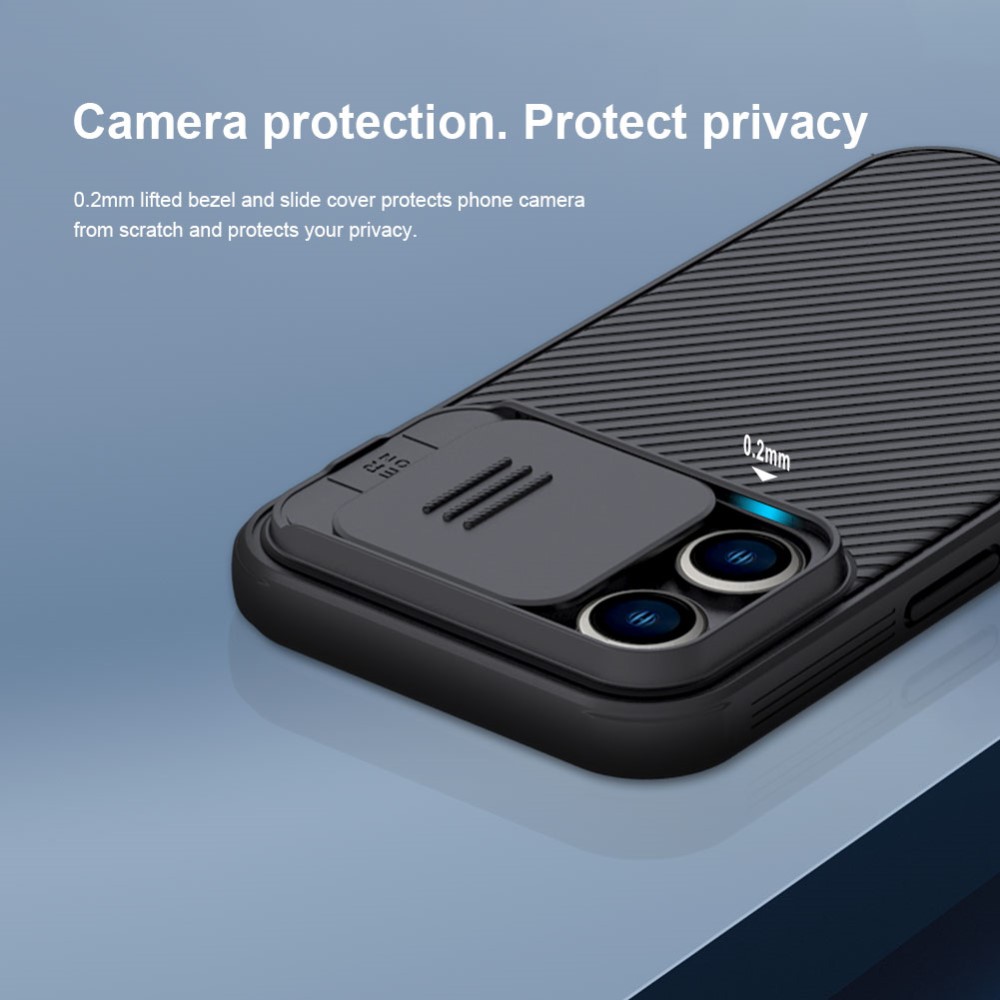 NILLKIN NILLKIN iPhone 14 Pro Skal CamShield Pro Grön