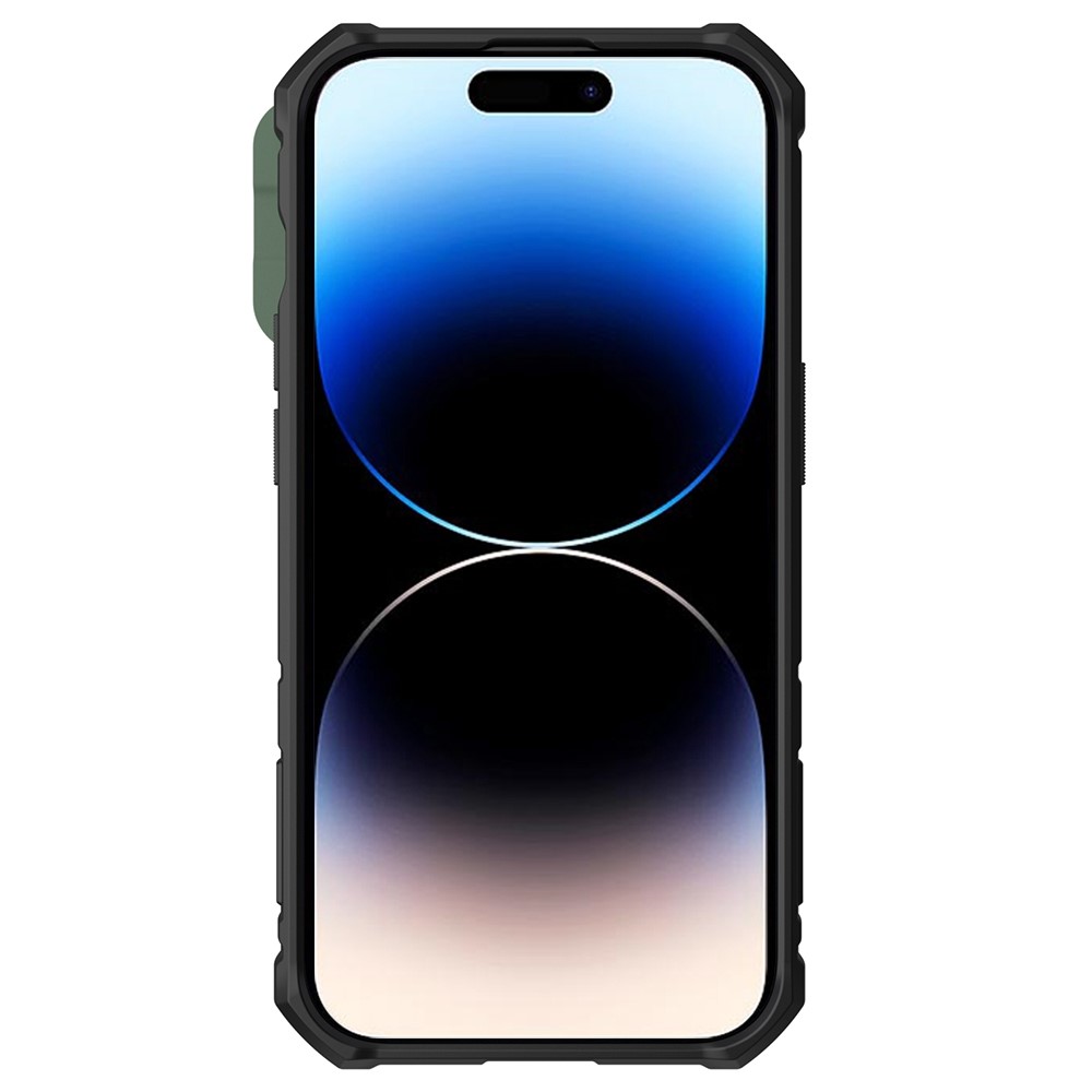 NILLKIN NILLKIN iPhone 14 Pro Skal CamShield Armor Pro Grön