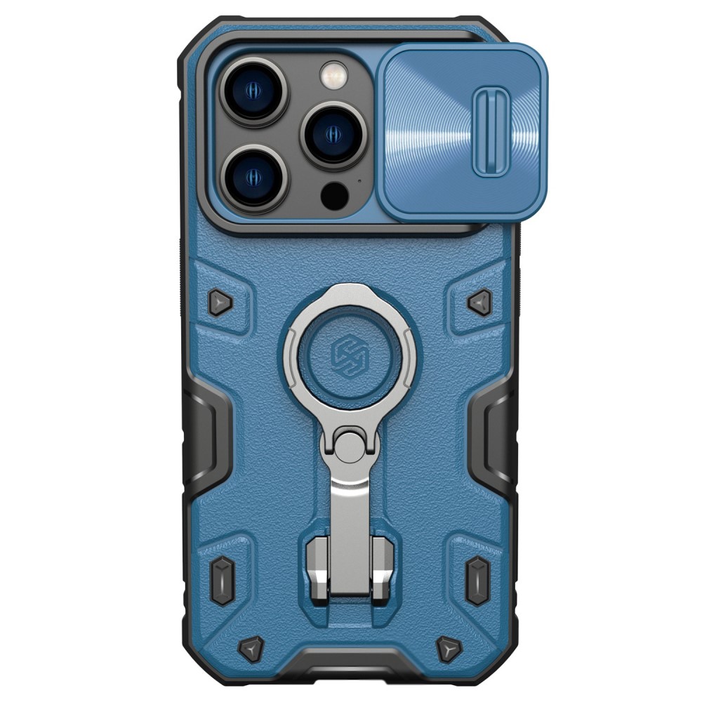 NILLKIN NILLKIN iPhone 14 Pro Max Skal CamShield Armor Pro Blå