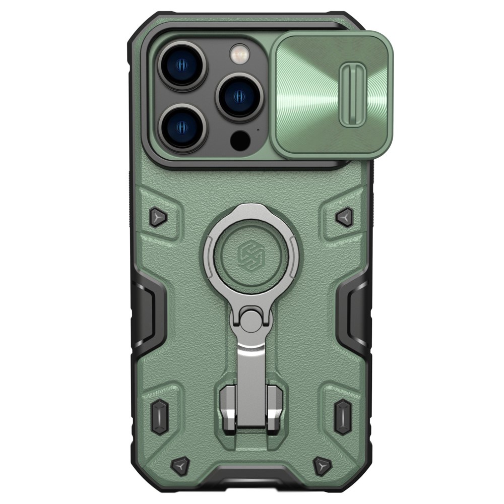 NILLKIN NILLKIN iPhone 14 Pro Max Skal CamShield Armor Pro Grön