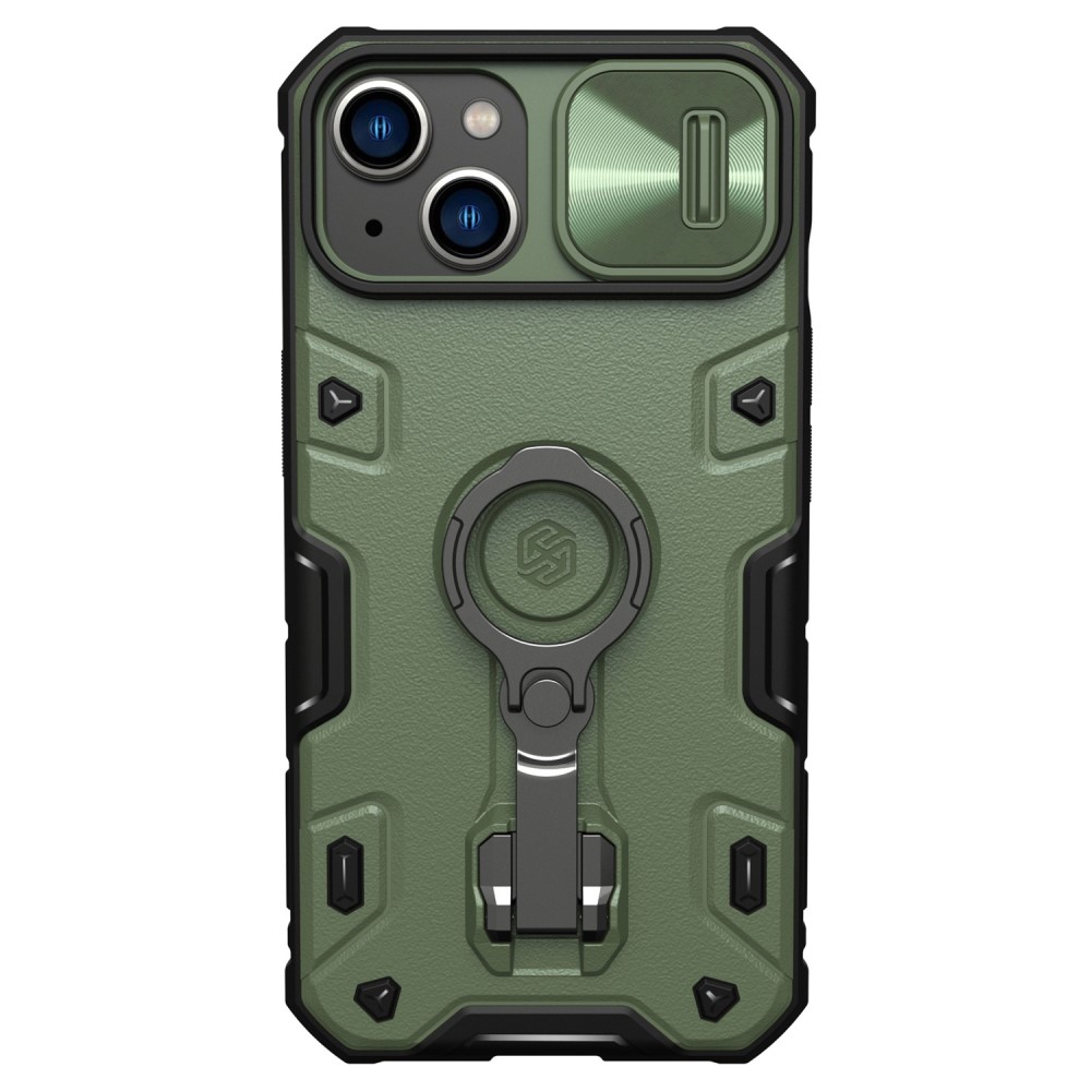 NILLKIN NILLKIN iPhone 14 Plus Skal CamShield Armor Pro Grön