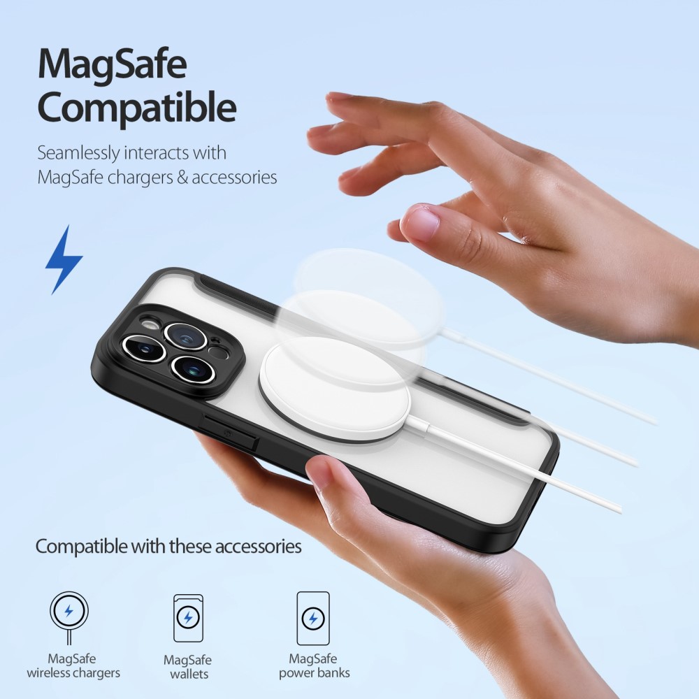 DUX DUCIS DUX DUCIS iPhone 14 Pro Max Fodral MagSafe Skin X Pro Svart
