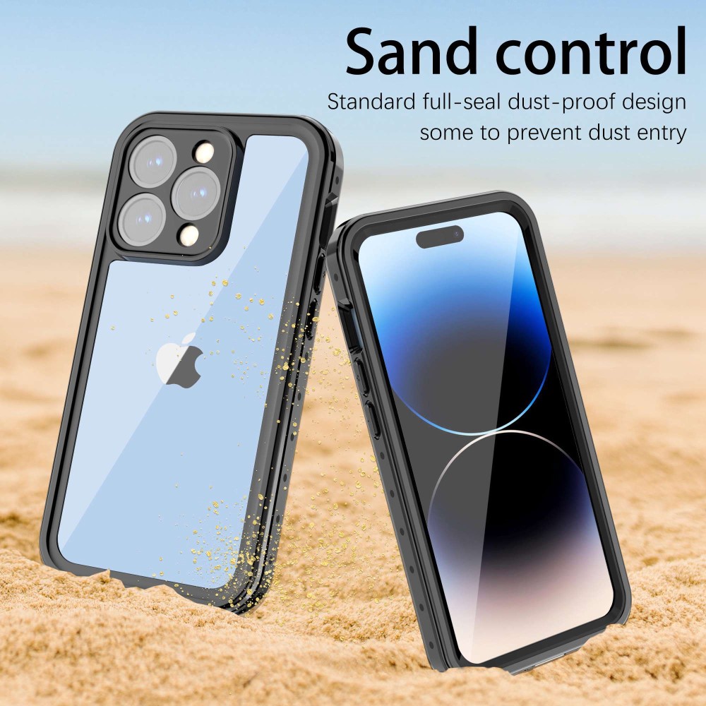 REDPEPPER REDPEPPER iPhone 14 Pro Skal 360 Vattentätt IP68 Svart