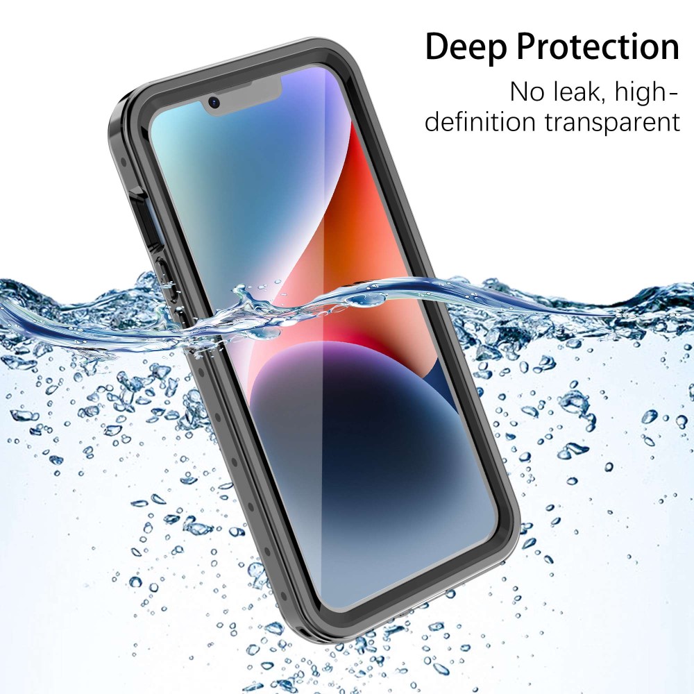 REDPEPPER REDPEPPER iPhone 14 Skal 360 Vattentätt IP68 Svart