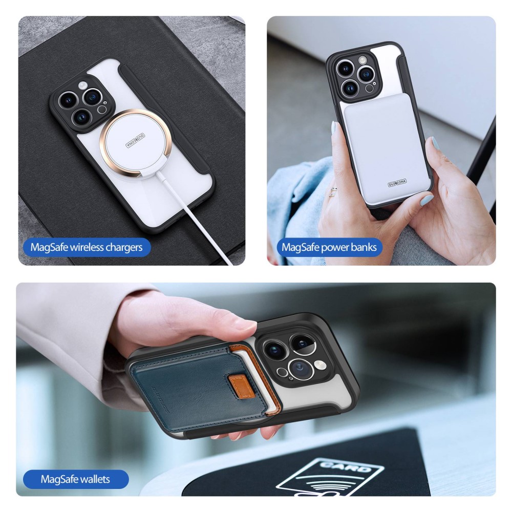DUX DUCIS DUX DUCIS iPhone 14 Pro Fodral MagSafe Skin X Pro Svart