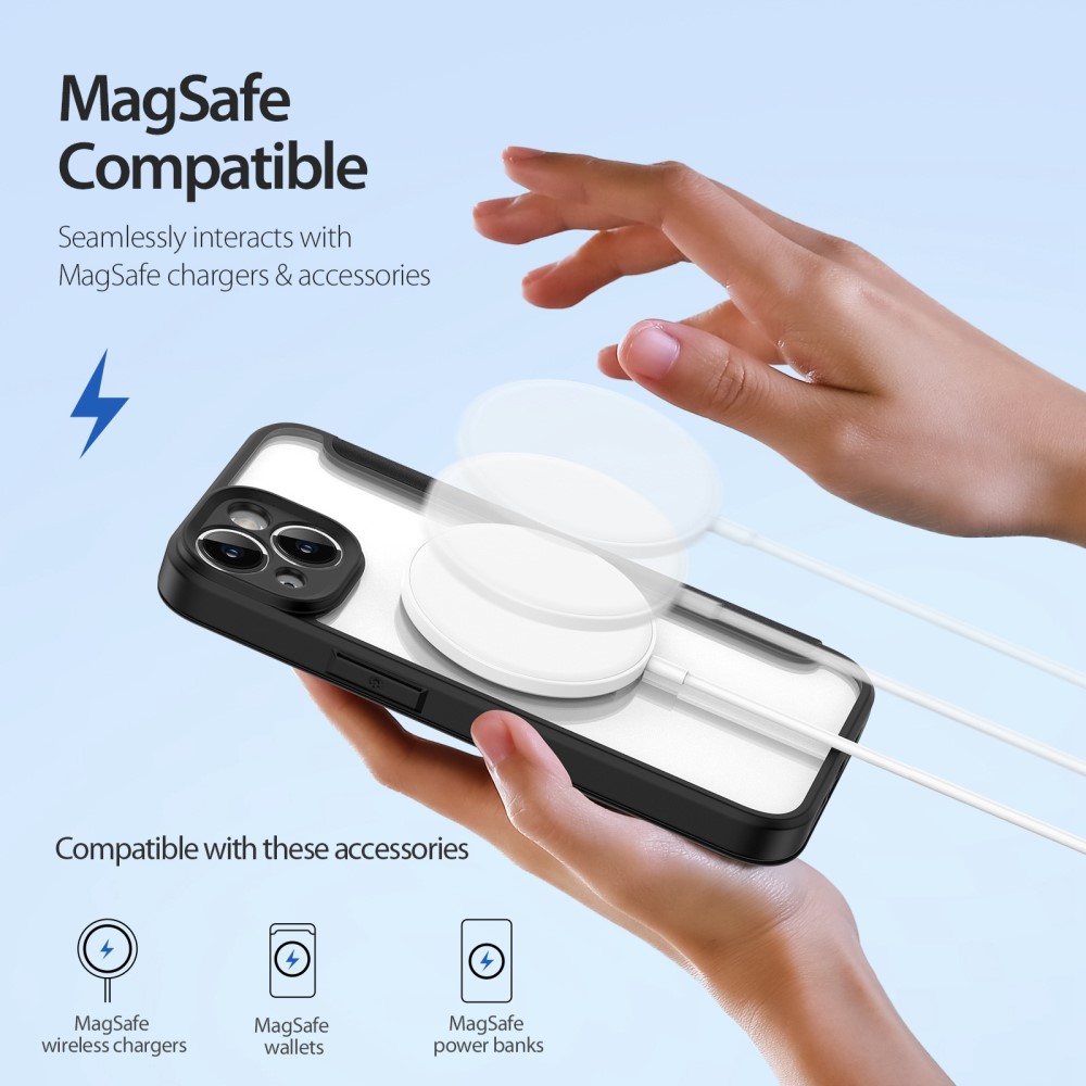 DUX DUCIS DUX DUCIS iPhone 14 Fodral MagSafe Skin X Pro Svart