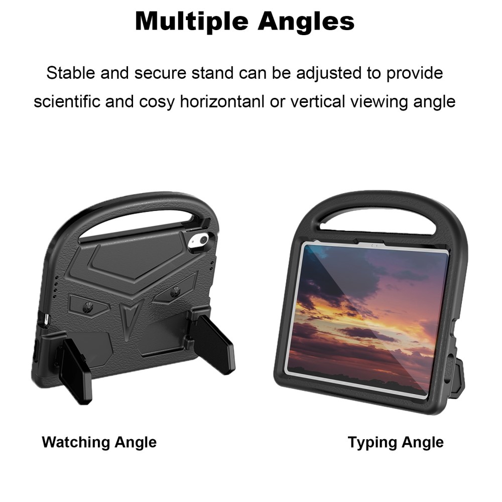  iPad 11 2025 / 10.9 2022 Skal EVA För Barn Svart