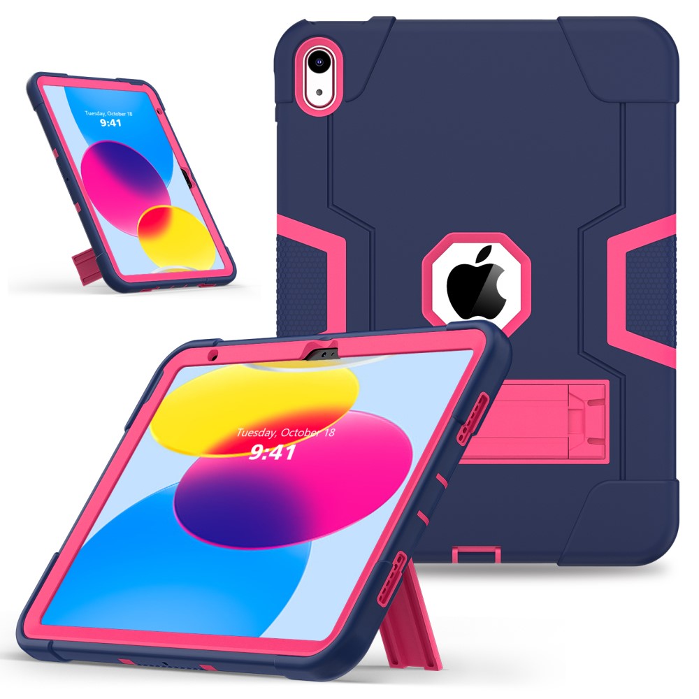  iPad 11 2025 / 10.9 2022 Shockproof Hybrid Skal Med Kickstand