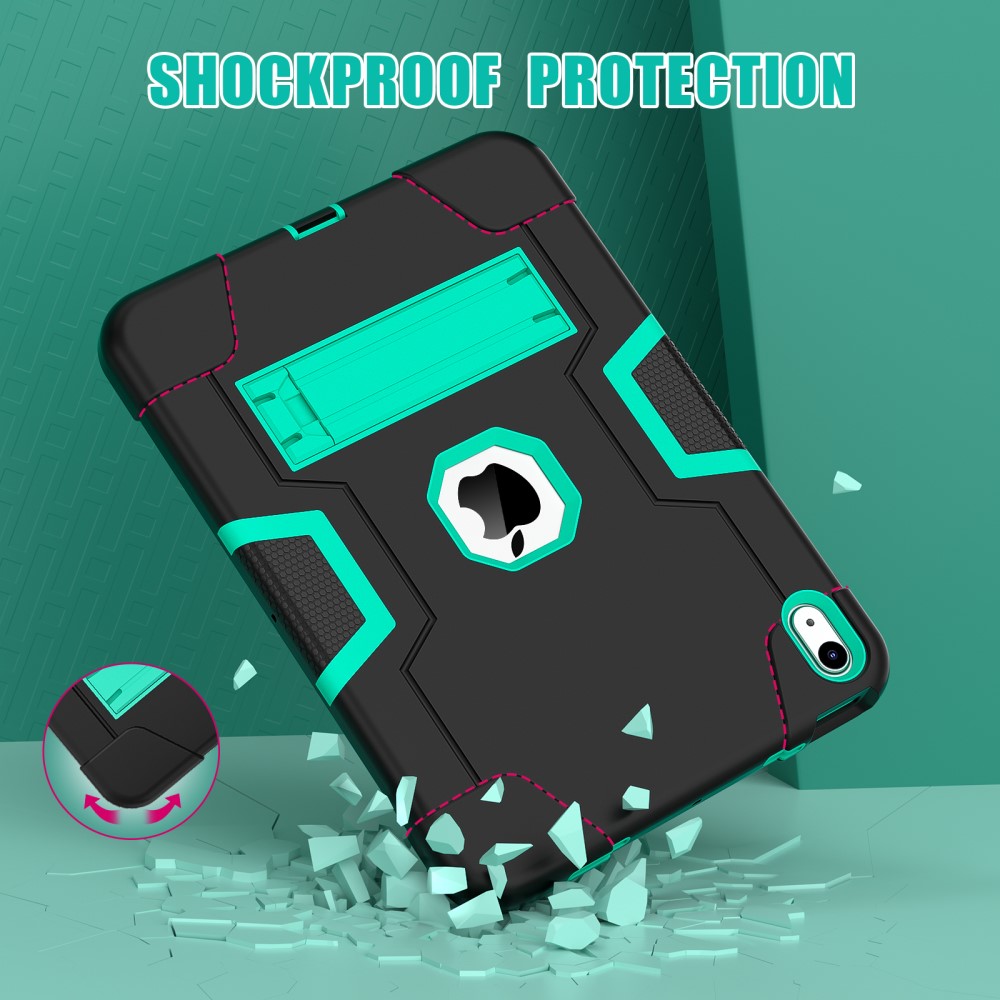  iPad 11 2025 / 10.9 2022 Shockproof Hybrid Skal Med Kickstand