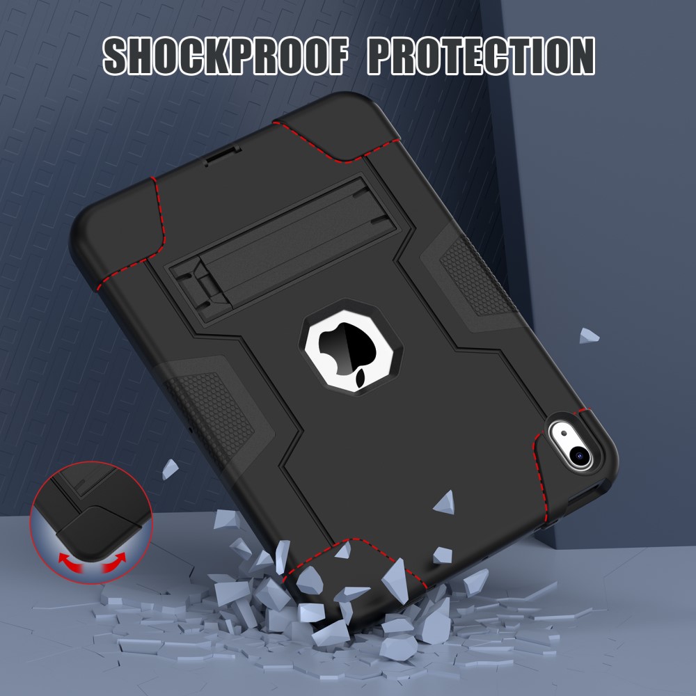  iPad 11 2025 / 10.9 2022 Shockproof Hybrid Skal Med Kickstand