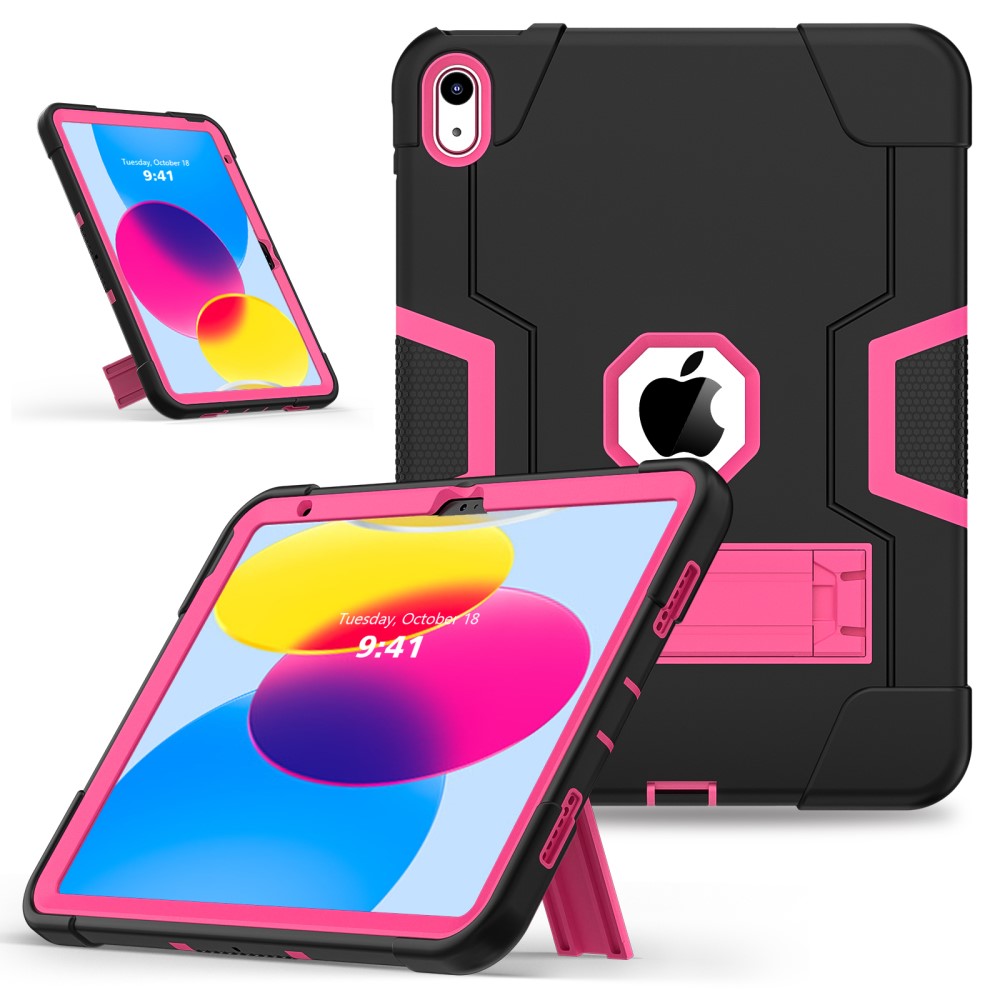  iPad 11 2025 / 10.9 2022 Shockproof Hybrid Skal Med Kickstand