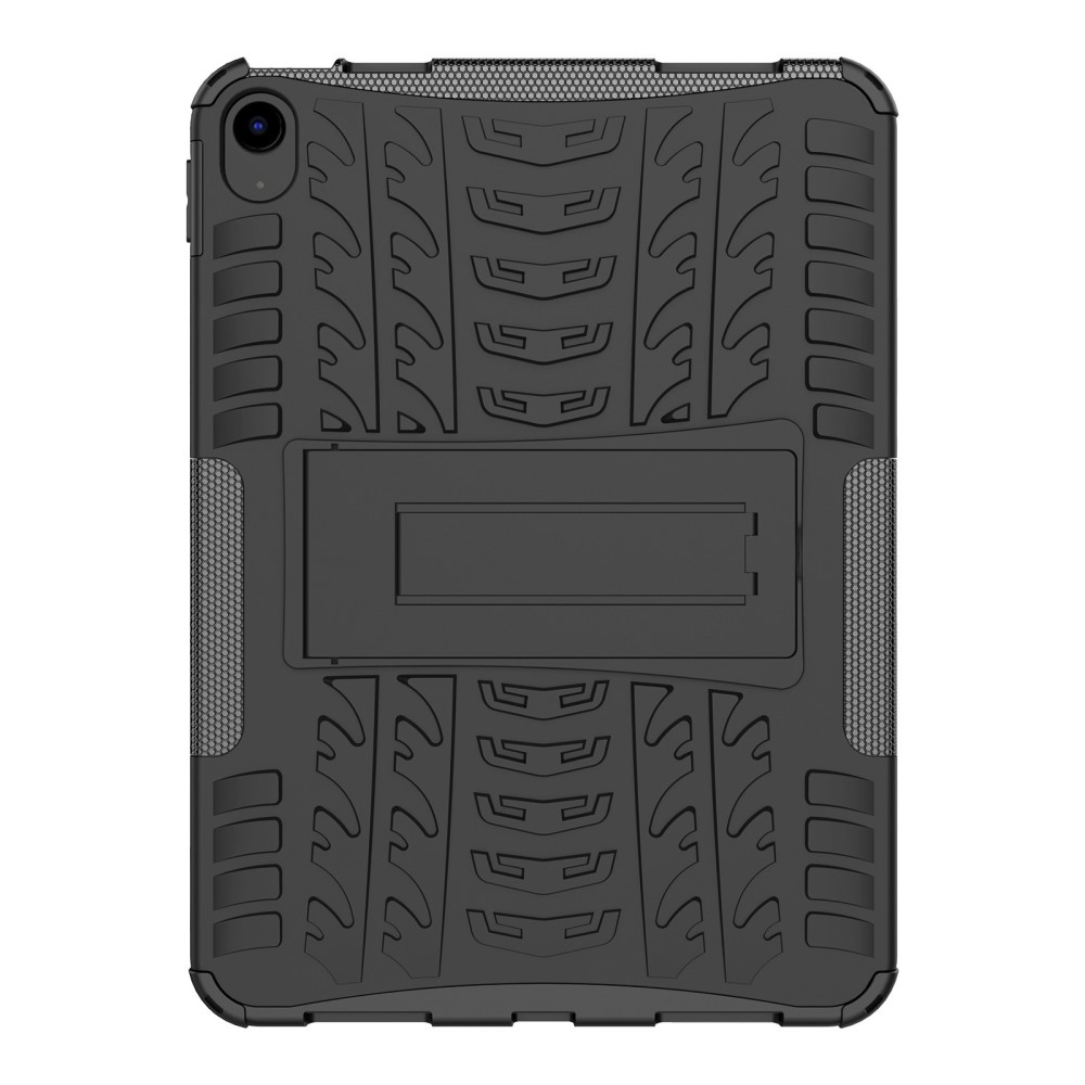  iPad 11 2025 / 10.9 2022 Skal Rugged Kickstand Armor Svart