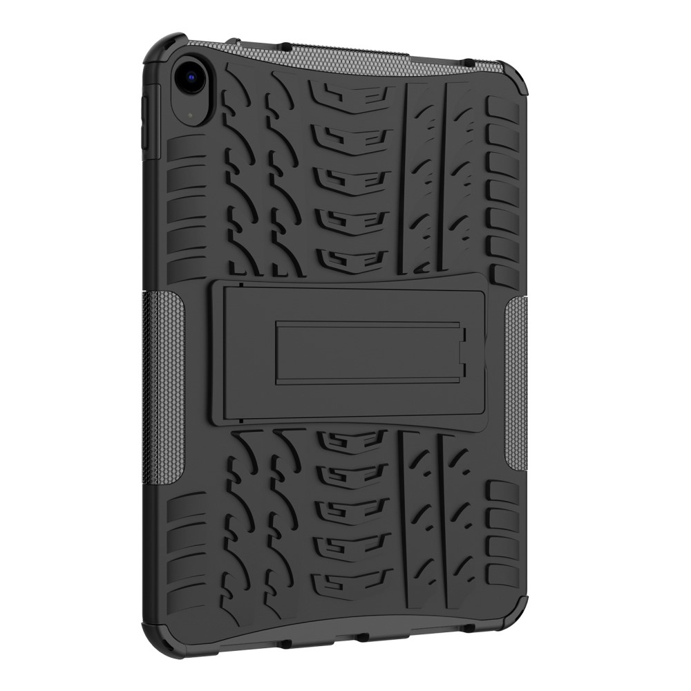  iPad 11 2025 / 10.9 2022 Skal Rugged Kickstand Armor Svart