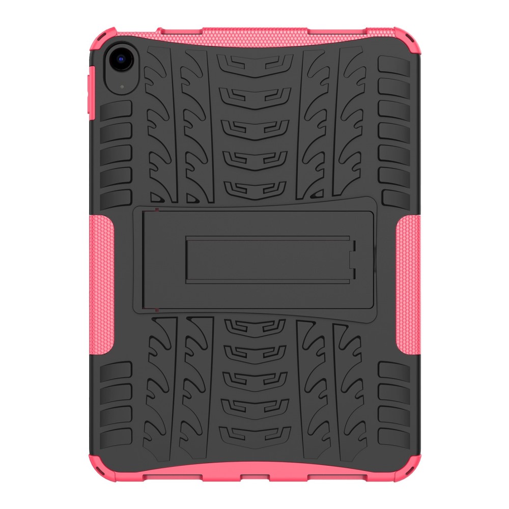  iPad 11 2025 / 10.9 2022 Skal Rugged Kickstand Armor Rosa