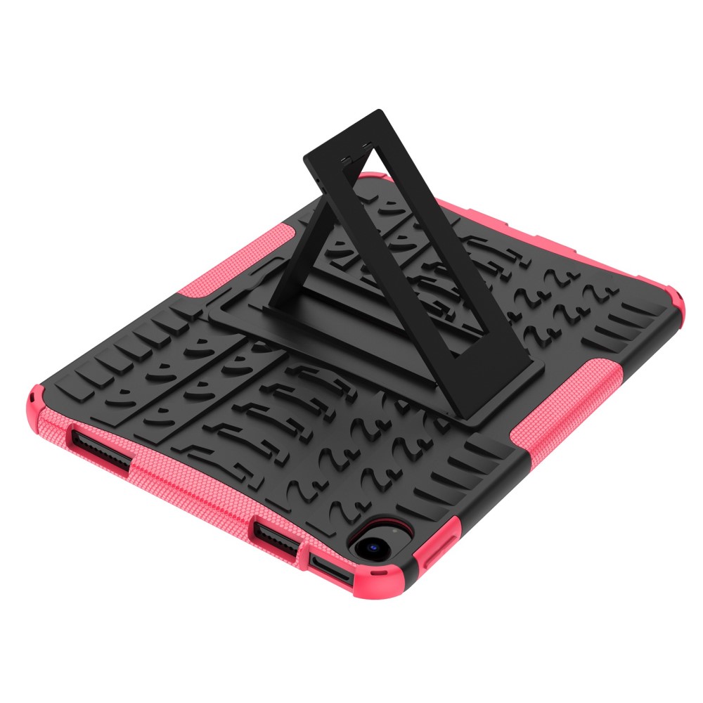  iPad 11 2025 / 10.9 2022 Skal Rugged Kickstand Armor Rosa