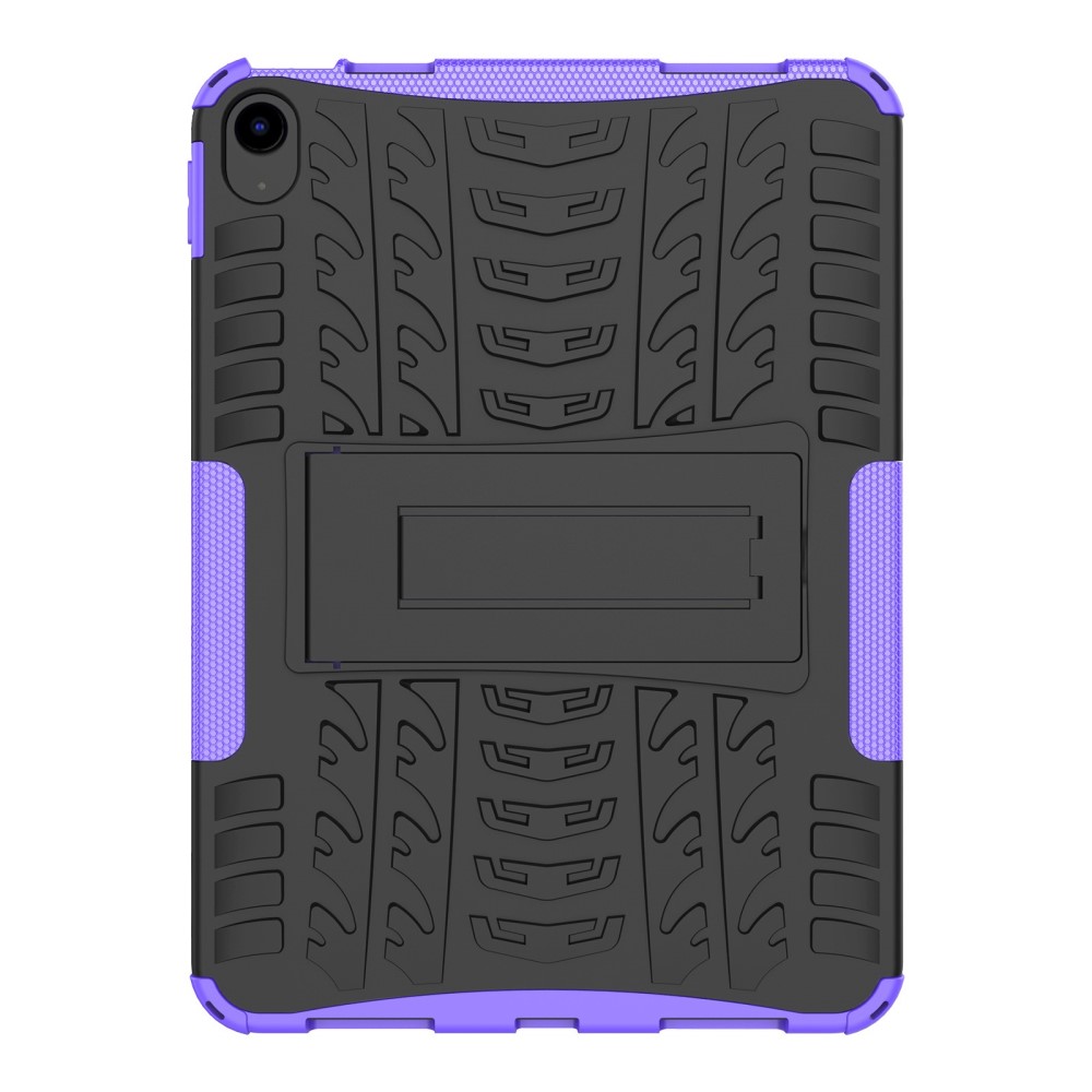  iPad 11 2025 / 10.9 2022 Skal Rugged Kickstand Armor Lila