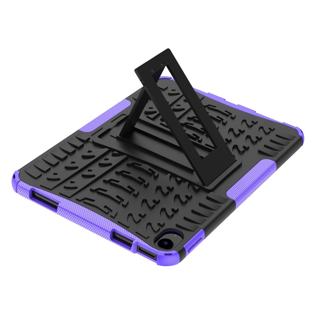  iPad 11 2025 / 10.9 2022 Skal Rugged Kickstand Armor Lila