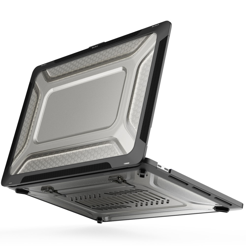  MacBook Pro 16 2019 Skal Med Kickstand Svart