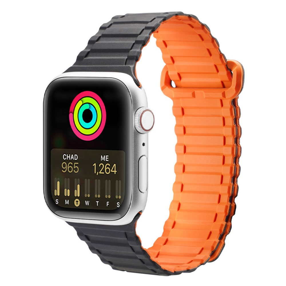 DUX DUCIS DUX DUCIS Apple Watch 42/44/45/46/49 mm Armband Magnetisk Silikon