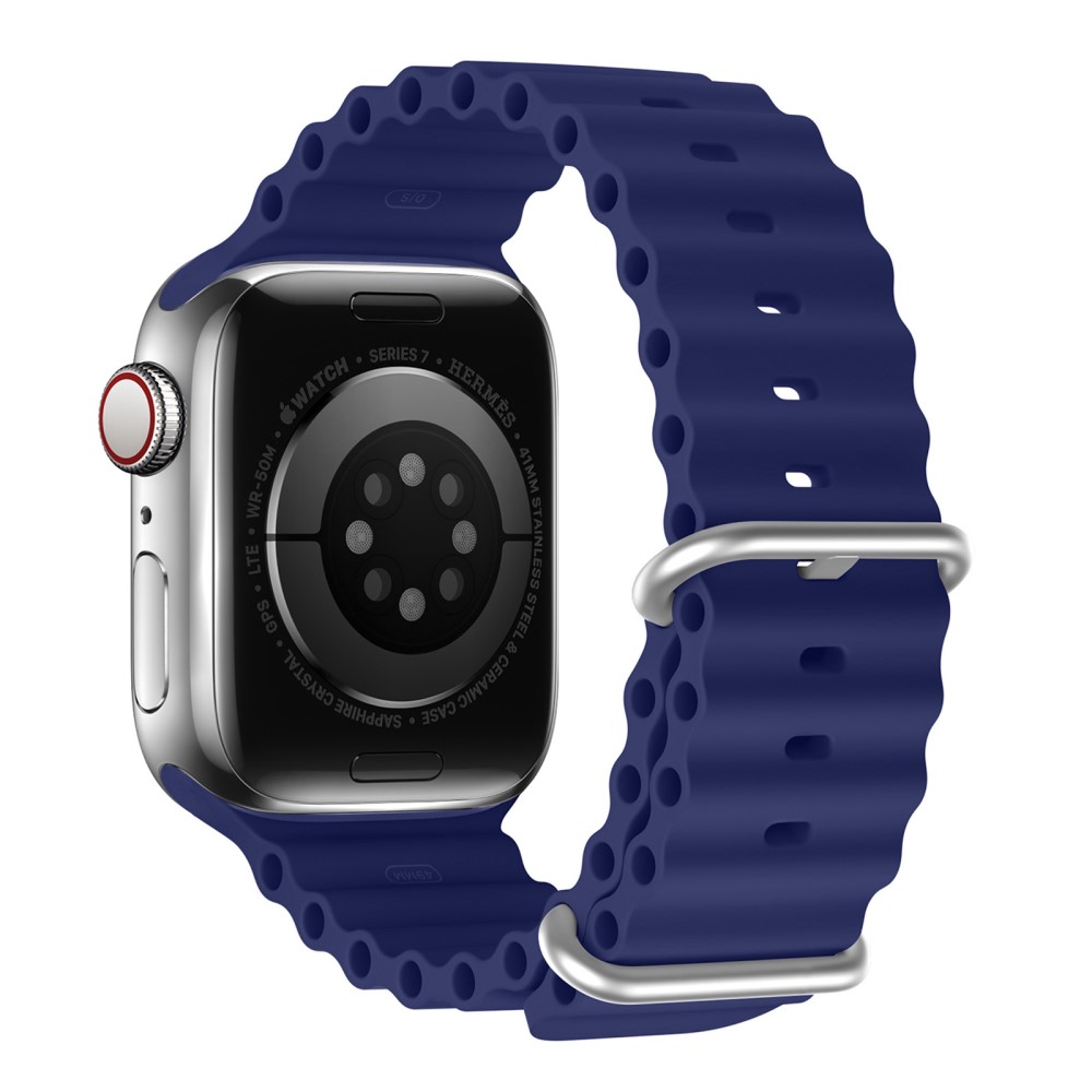DUX DUCIS DUX DUCIS Apple Watch 38/40/41/42 mm mm Armband Wave Design Blå