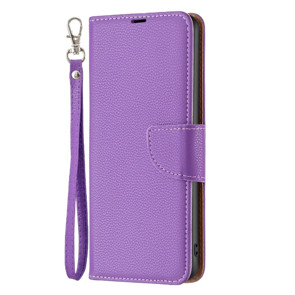  Samsung Galaxy S23 Fodral Litchi Shark Lila