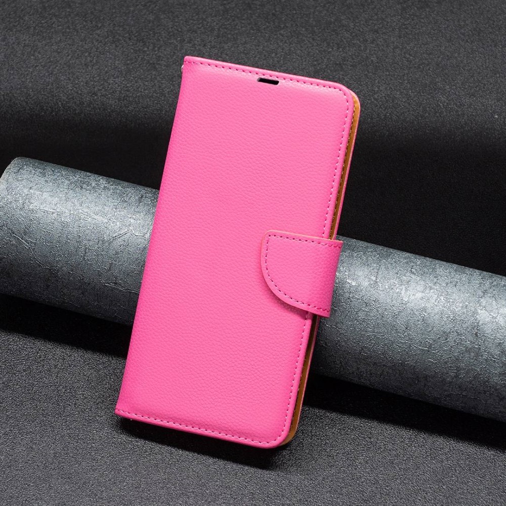  Samsung Galaxy S23 Fodral Litchi Shark Rosa