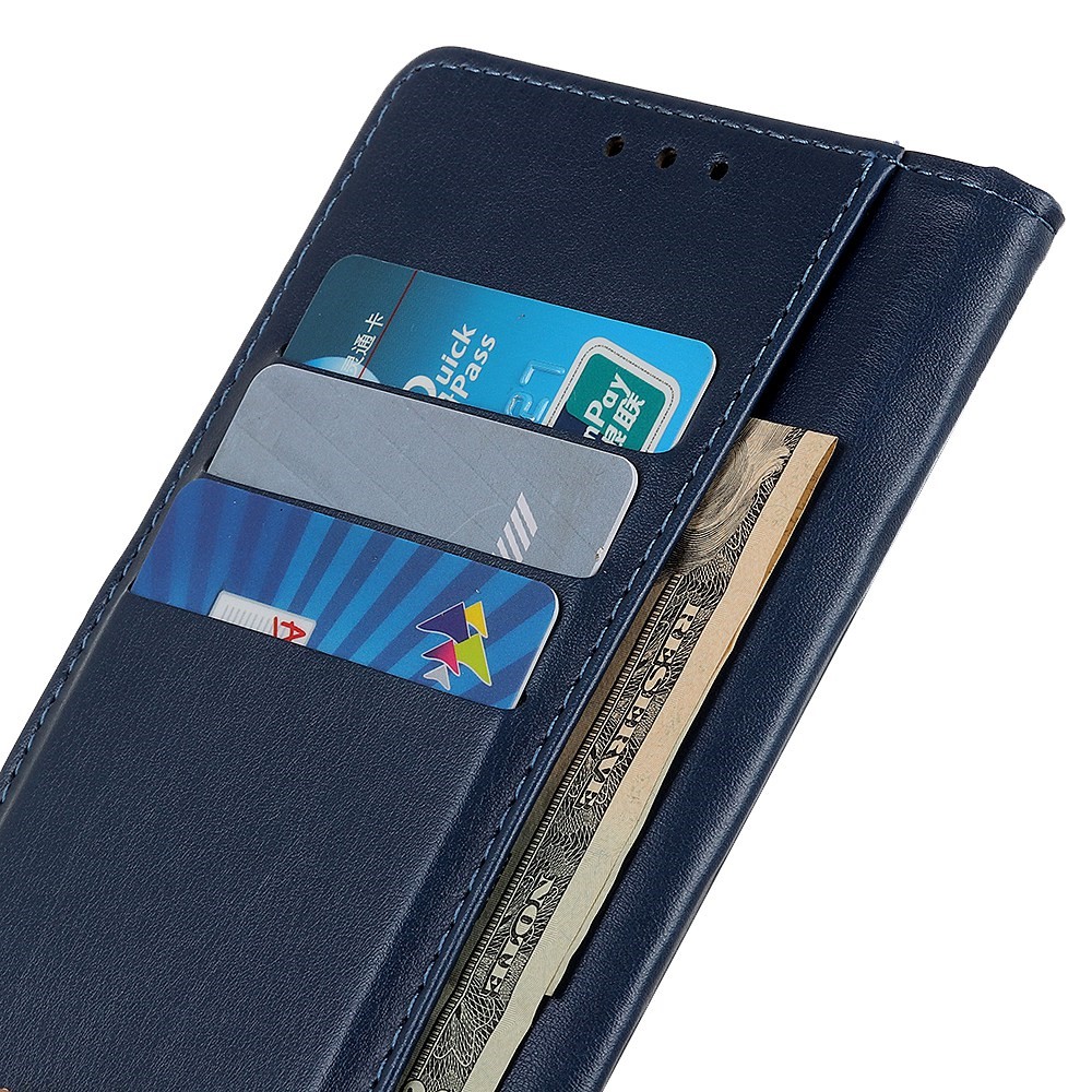 KHAZNEH KHAZNEH Samsung Galaxy S23 Fodral Läder Blå