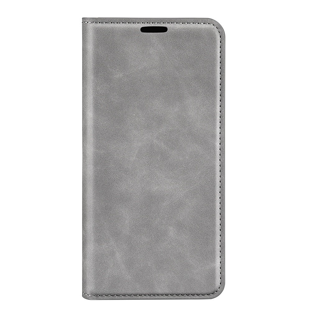  Samsung Galaxy S23 Flip Fodral Skin Touch Grå