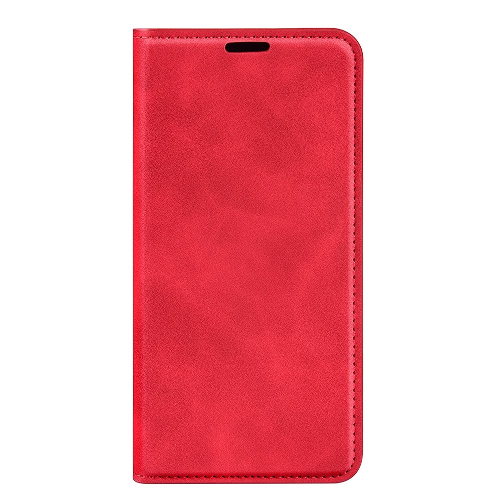  Samsung Galaxy S23 Flip Fodral Skin Touch Röd