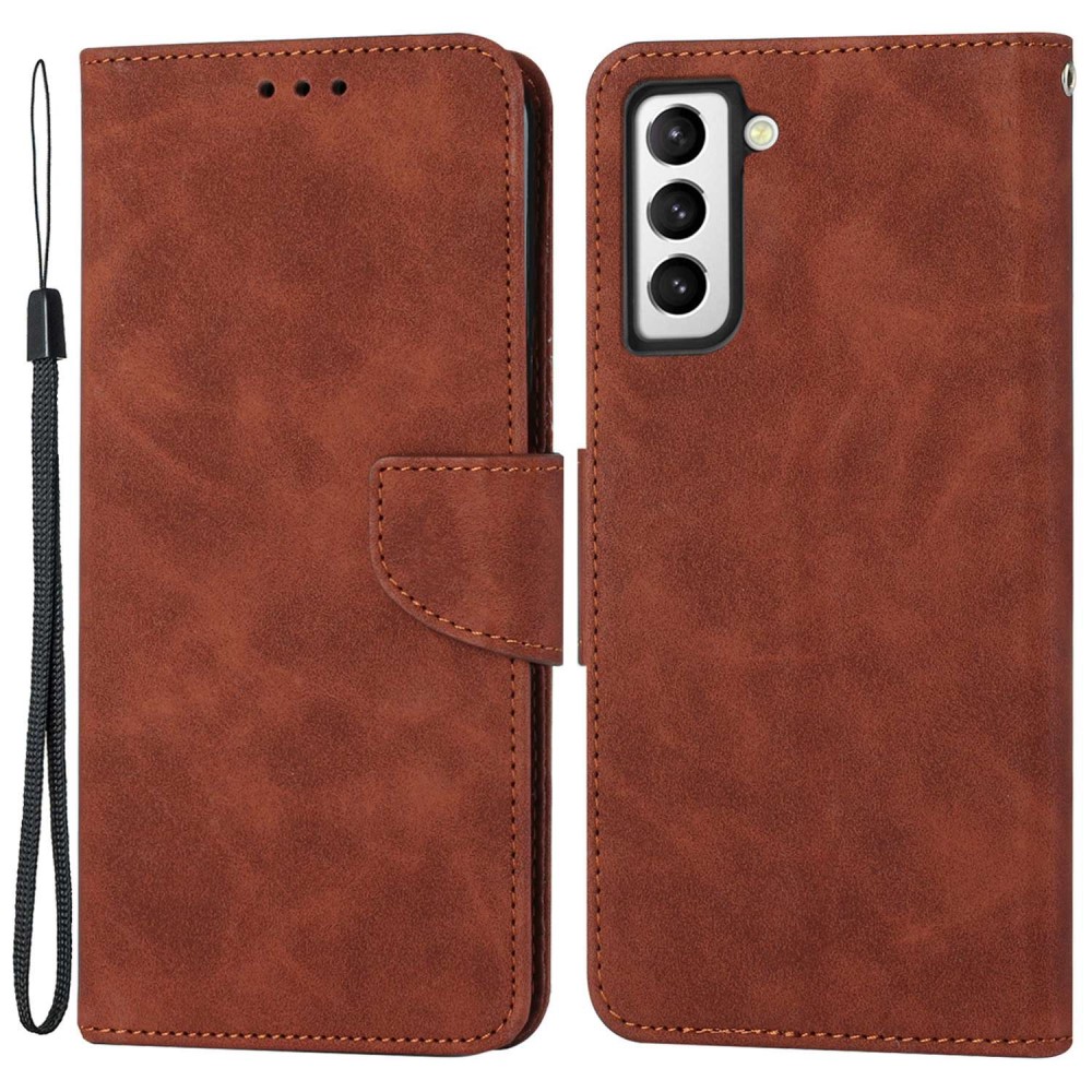  Samsung Galaxy S23 Fodral Läder Brun