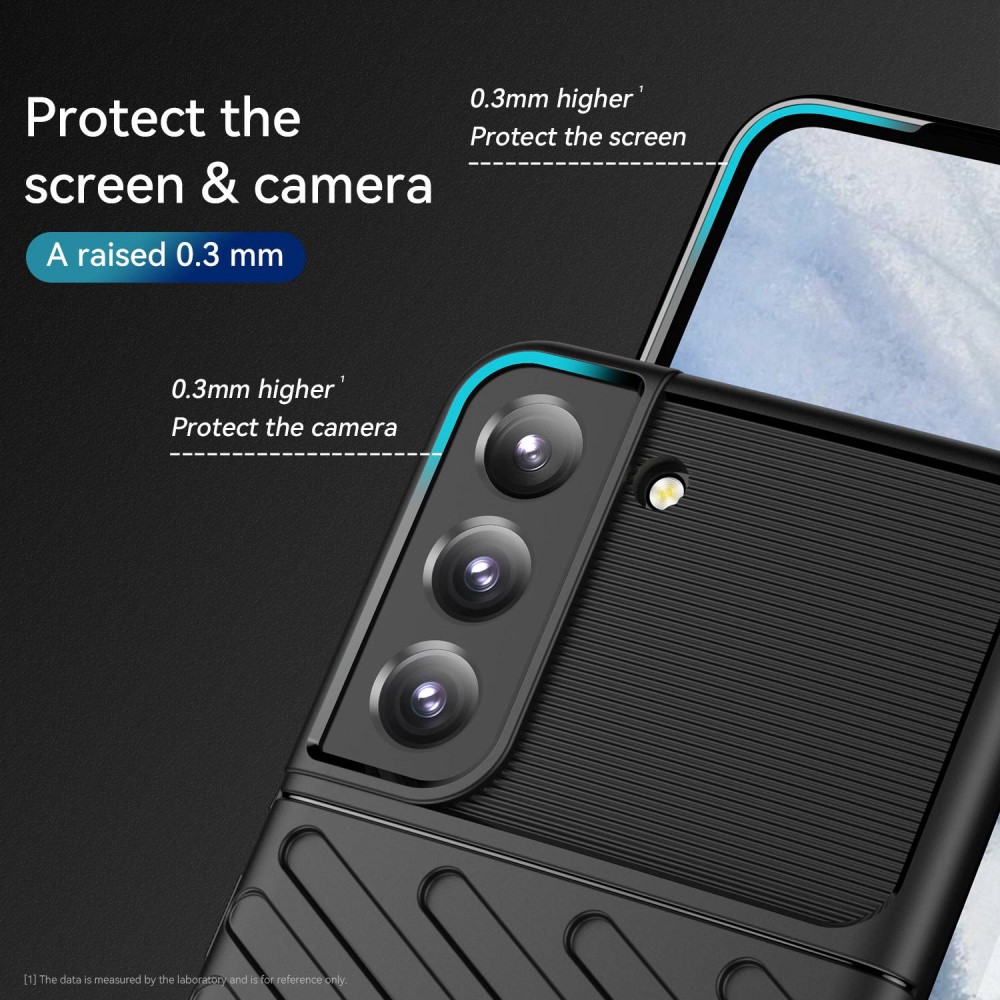 Samsung Galaxy S23 Skal Twill Textur Svart