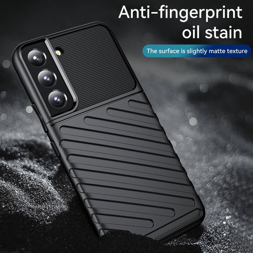  Samsung Galaxy S23 Skal Twill Textur Svart