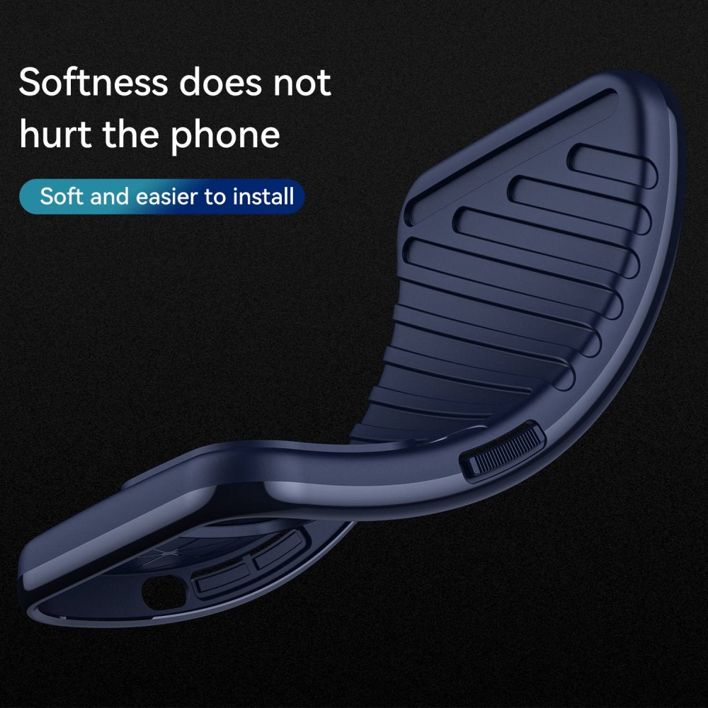  Samsung Galaxy S23 Skal Twill Textur Blå
