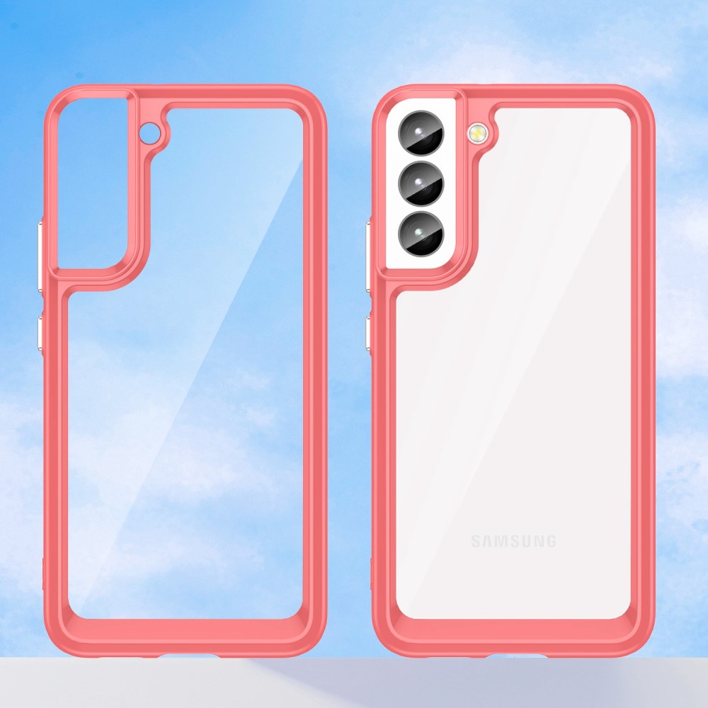  Samsung Galaxy S23 Skal Akryl/TPU Röd
