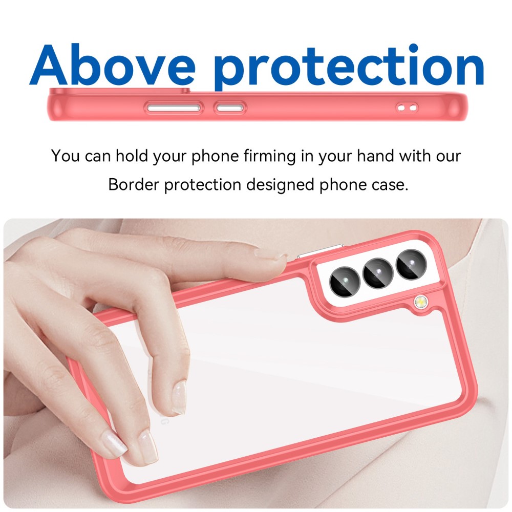  Samsung Galaxy S23 Skal Akryl/TPU Röd
