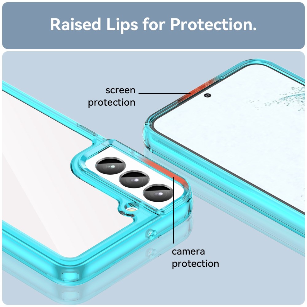  Samsung Galaxy S23 Skal Akryl/TPU Blå