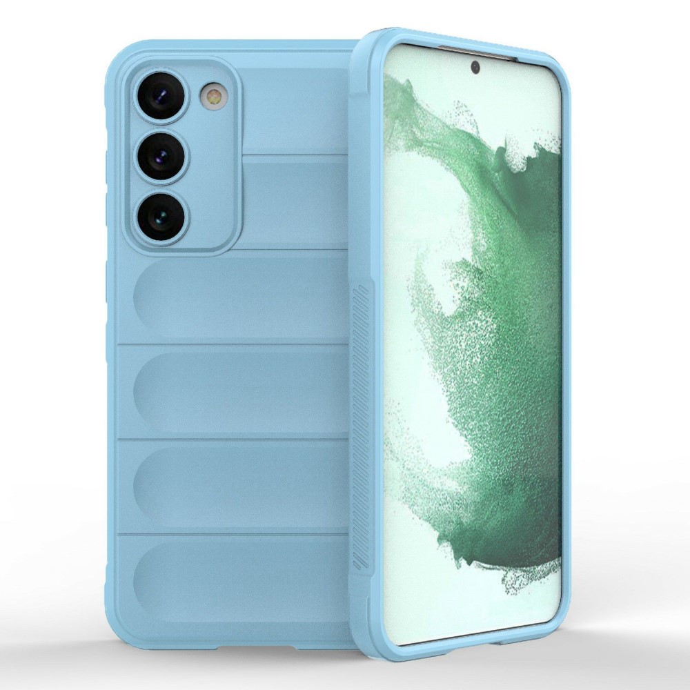  Samsung Galaxy S23 Skal Magic Shield Ljus Blå