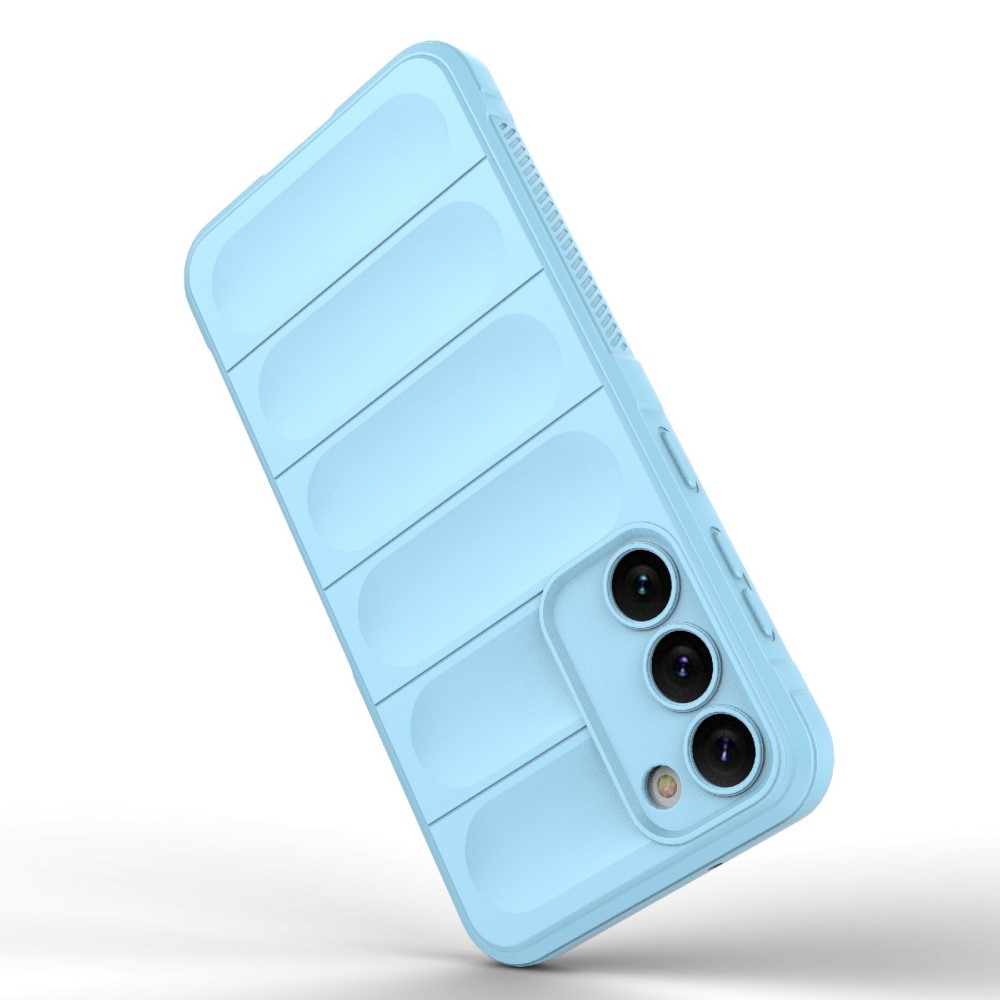  Samsung Galaxy S23 Skal Magic Shield Ljus Blå