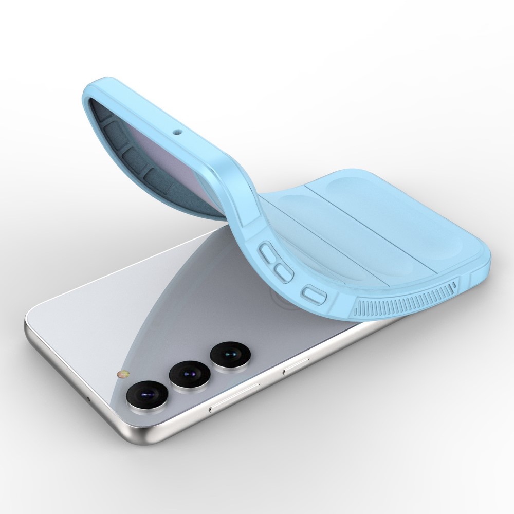  Samsung Galaxy S23 Skal Magic Shield Ljus Blå