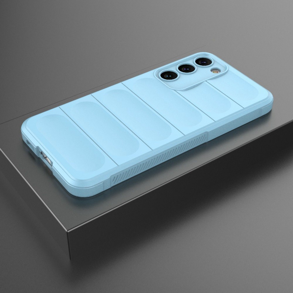  Samsung Galaxy S23 Skal Magic Shield Ljus Blå
