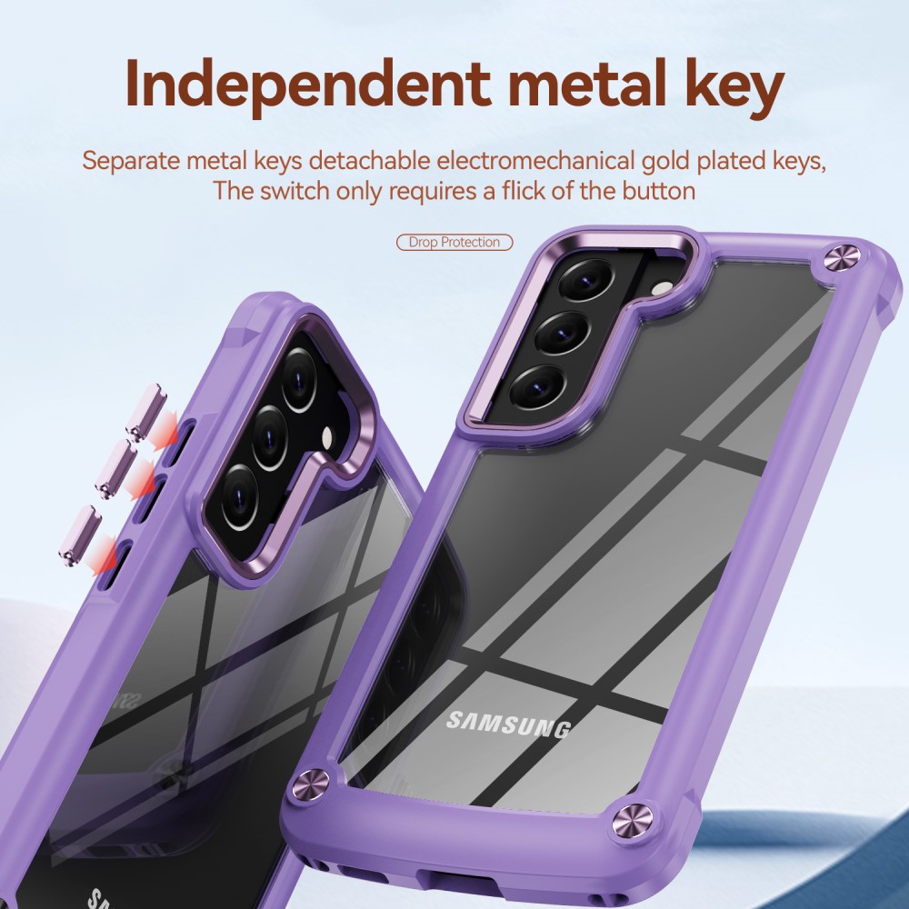  Samsung Galaxy S23 Skal Xtreme Shockproof Hybrid Lila