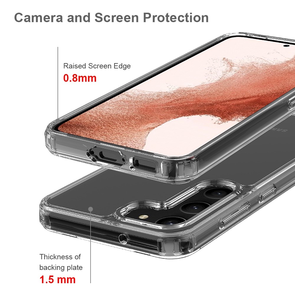  Samsung Galaxy S23 Skal Akryl/TPU Svart