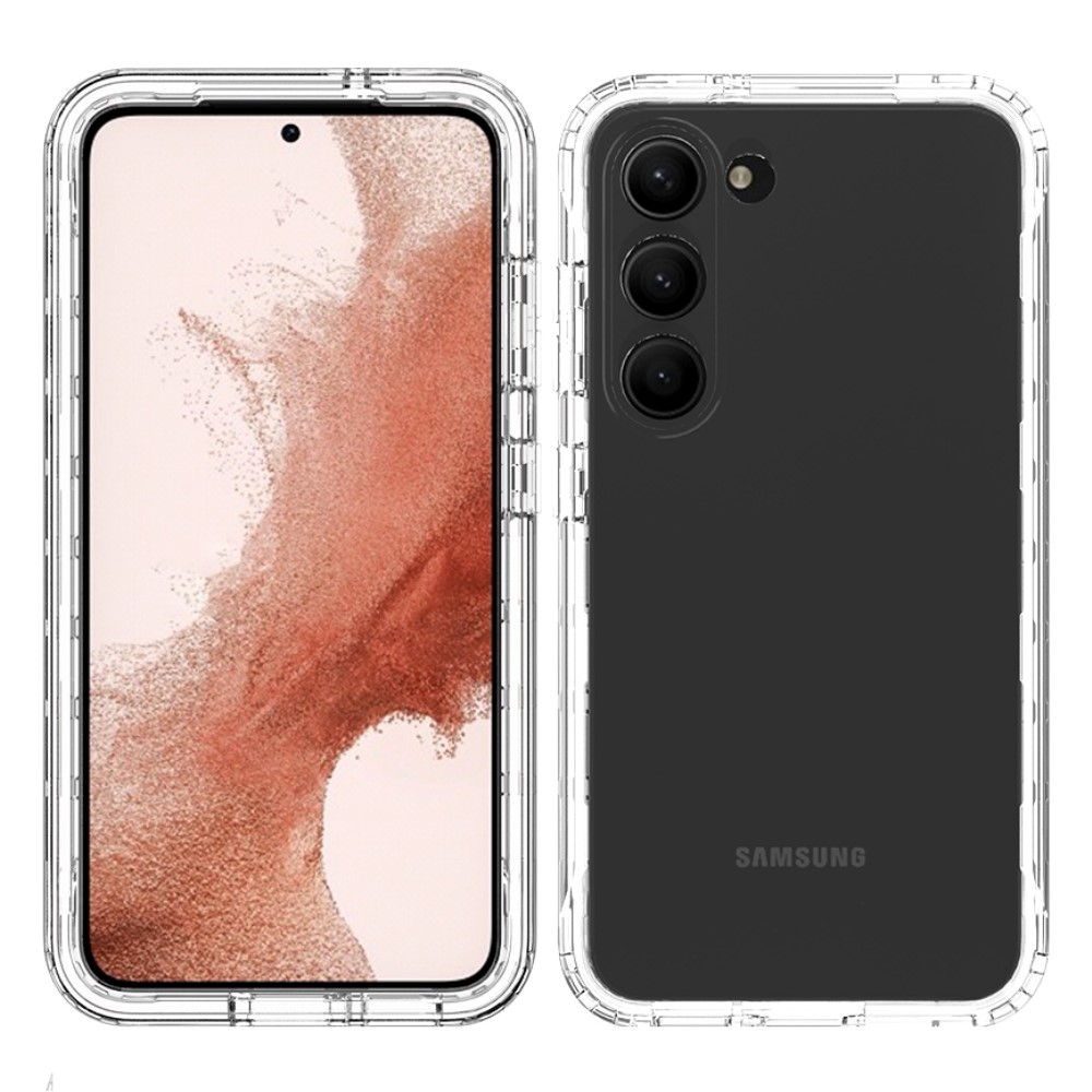  Samsung Galaxy S23 Skal Shockproof Hybrid Transparent