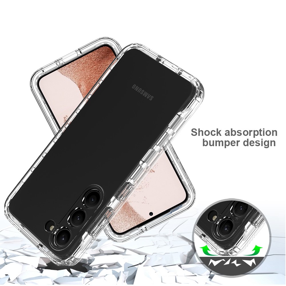  Samsung Galaxy S23 Skal Shockproof Hybrid Transparent