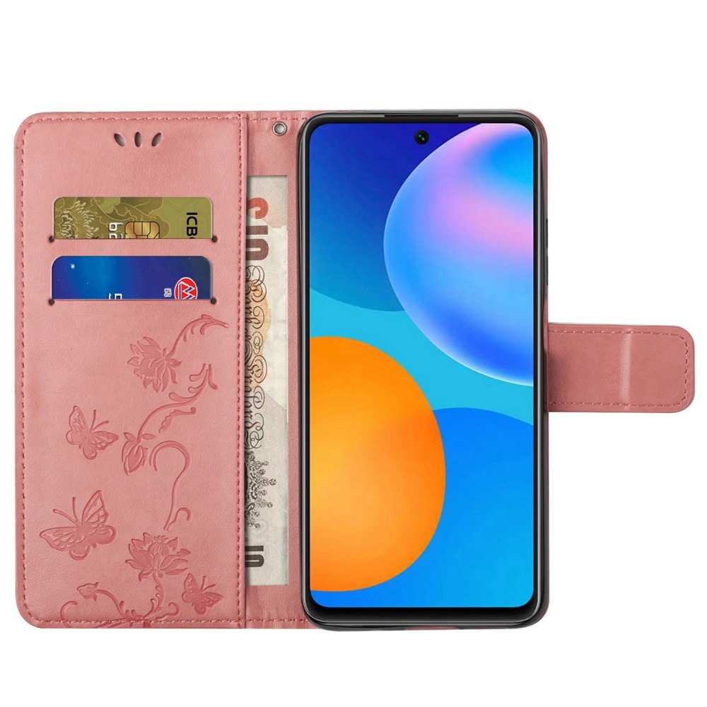  Samsung Galaxy S23 Fodral Med Tryck Rosa